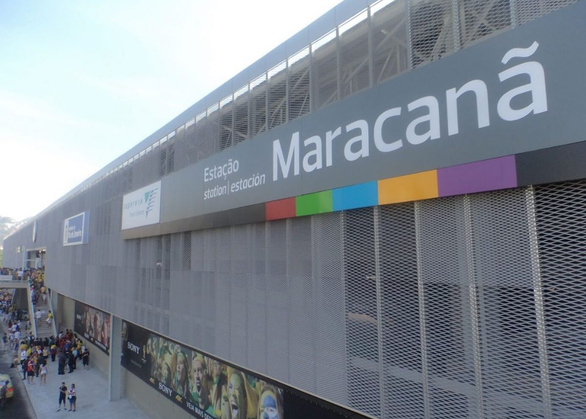 façade gare de Maracanã Fratelli Mariani